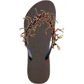 Uzurii Bahia Lax Flip Flop kaffe