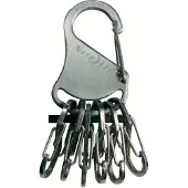 Nite Ize Nyckelkarbinhake NI-KRS-03-11 KeyRack 6 S-Biner Silver 1 st