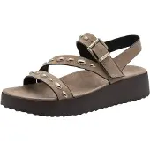 Tamaris Sandal mörkbeige