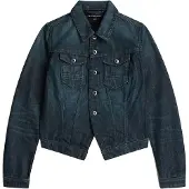 G-Star Pitched Hem Slim Jacket - Dark blue - Women