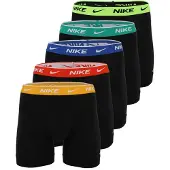 Nike Underwear Boxershorts blå / ljusgrön / orangemelerad / svart