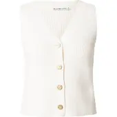 Abercrombie & Fitch Stickad väst kräm