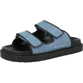 Copenhagen Studios Pantolette '704' blå denim