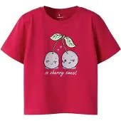 Name it T-shirt 'NMFHENISA' pastellgrön / pastelllila / grenadine / vit