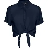 Vero moda Blus 'VMMENNY' marinblå