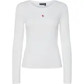 Pieces T-shirt 'PCMAY' vit