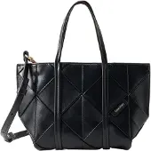 Calvin Klein Shoppingväska 'Woven Tote' svart