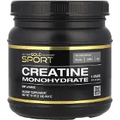 California Gold Nutrition Sport, Kreatinmonohydrat, Smaklös, 454G (1 lb)