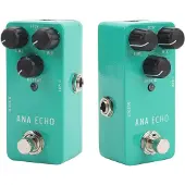 Fishine Analog Delay-pedal Varmt Tejp-liknande Ekoljud True Bypass Elgitarr Effektpedal DC9V