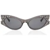 McQ Mq0188s 001 Solglasögon för kvinnor Grey/49 gray