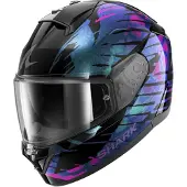 Shark Ridill 2 Reptaia Integralhjälm Svart/Lila L Unisex sort