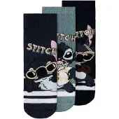 Name it Strumpor - Stitch - 3-pack - NmmArlos - Marinblå Kavaj/3 - - 22/24 - Strumpor