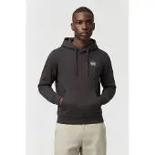 G-Star Logo Hooded Sweat Long Sleeve - Grey - Men