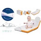 Matex campingmadrass 120 x 60 x 6 cm grönblå MT0124