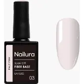 Nailura - Fiber Base - Pale Pink - 10 ml