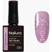 Nailura Gel Polish 10 ml - 335 Pink Glimmer
