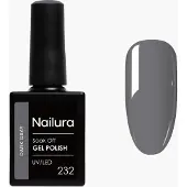 Ginza.se Nailura - Gel Polish 232 - Graphite Gray - 10 ml