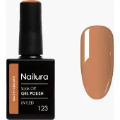 Nailura - Gel Polish 123 - Warm Brown - 10 ml