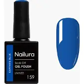 Nailura - Gel Polish 159 - Sapphire Blue - 10 ml