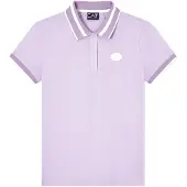 EA7 för kvinnor. 7W000911_AF21055 Polo Sporting Club lila (XXL), Casual, Bomull, Kort ärm
