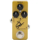 OutsideWorld Overdrive Gitareffektpedal Aluminiumlegering Gyllene Häst Overdrive Effektpedal med True Bypass