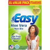 Easy Washing Non Bio Aloe Vera Laundry Detergent Powder - 5100 g