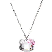 Swarovski Hello Kitty Söt Söt Kristallhalsband Damhalsband 1100031 Silver,F