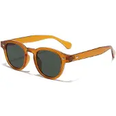 Fable Klassiska UV400 Solglasögon Neutrala Mode Trendiga UV-skyddande Glasögon Utomhus Solskydd Ögonskydd