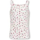 ONLY GIRLS Topp 'KOGBella' smaragd / rosa / röd / vit