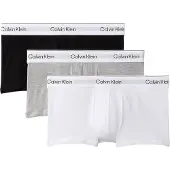 Calvin Klein 3 Pack Low Rise Trunks Icon Cotton Stretch