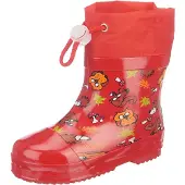Playshoes Gummistövel brun / guldgul / ljusgrön / orange / röd
