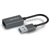 Esperanza Nätverksadapter - RJ45 till USB 3.0