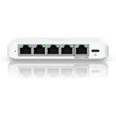 Ubiquiti UniFi Switch Flex Mini 2.5G - Switch - L2+ - Administrerad - 4 x 2.5GBase-T + 1 x 2.5GBase-T (PoE) - skrivbordsmodell - PoE