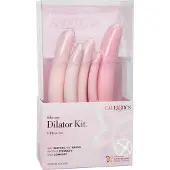 Inspire - vaginalt dilatorset - medicinskt silikon - rosa