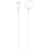 Wave Qi laddkabel till smartwatch med magnet, Watch, vit/silver