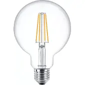 Philips LED lampa E27 | G95 klar | 2700K | 5,9W (60W) []