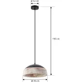 LUCANDE Taklampa , Leivar, dimbara, Trä, Vardagsrum, Trä, Modern