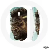 CAPACHEAP Souris Sans Fil Francis Ngannou Face MMA