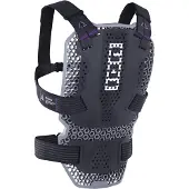 iON - MTB-skydd - Protection Wear Back Protector ARCON HD Black för Unisex - Storlek L/XL - Svart