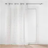 Douceur D`Interieur gardin till vardagsrum ARIANE, voile, 140 x 280 cm