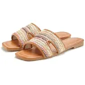 LASCANA Pantolette blandade färger