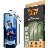 PanzerGlass - Screen Protection MATRIX - iPhone 16 - Ultra Wide Fit