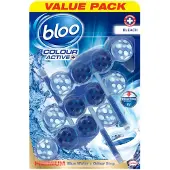 Bloo Blooo Colour Active Bleach WC-kantblock - 3 st