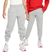 Nike Byxa 'Club Fleece' grå / vit