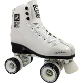 KRF School Aluminium Leather Velcro Rullskridskor