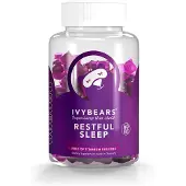 Ivybears Restful Sleep Gummies Kosttillskottsenheter 60 Enheter