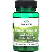 Swanson Health , Svart Ginger Extract, 100 mg, 30 Veggie Kapslar