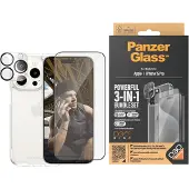 PanzerGlass - 3-i-1 Protection Pack - Apple iPhone 15 Pro