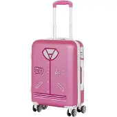 KARACTERMANIA Barbie Varsity Abs Kabinväskor Med 4 Hjul
