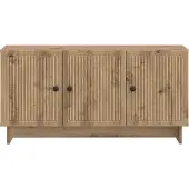vidaXL TV-skåp Artisan-ek 99 x 34,5 x 50 cm Konstruerat trä